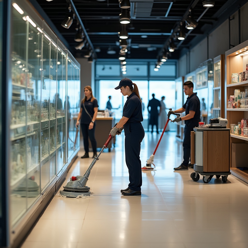 Профессиональная уборка коммерческого офисного пространства