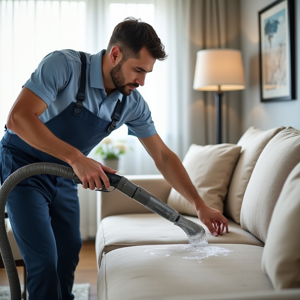 Химчистка мягкой мебели профессиональным оборудованием